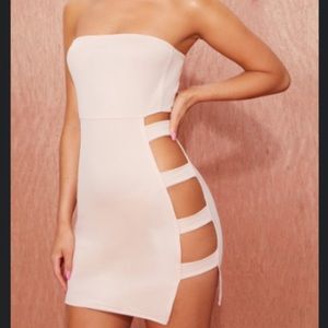 Pink cutout dress. NWOT